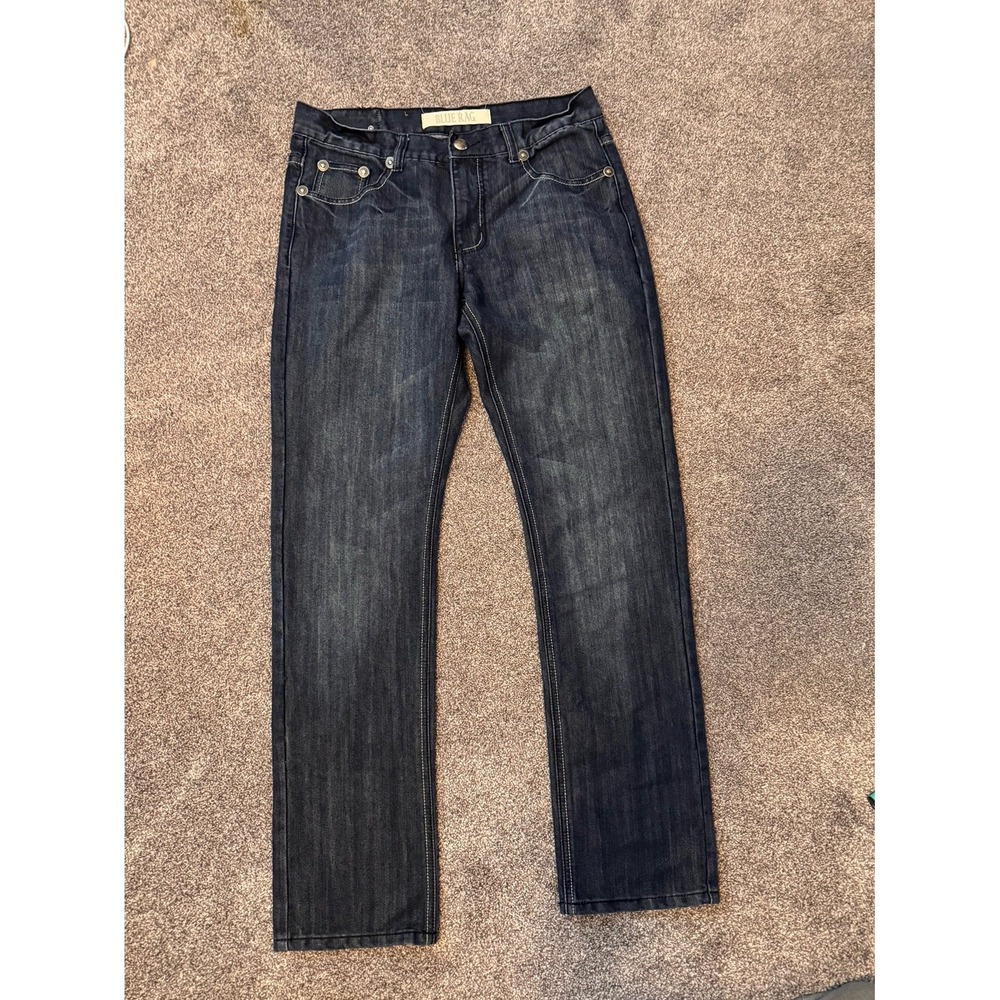 Blue Rag Mens Dark Blue Denim Jeans‎